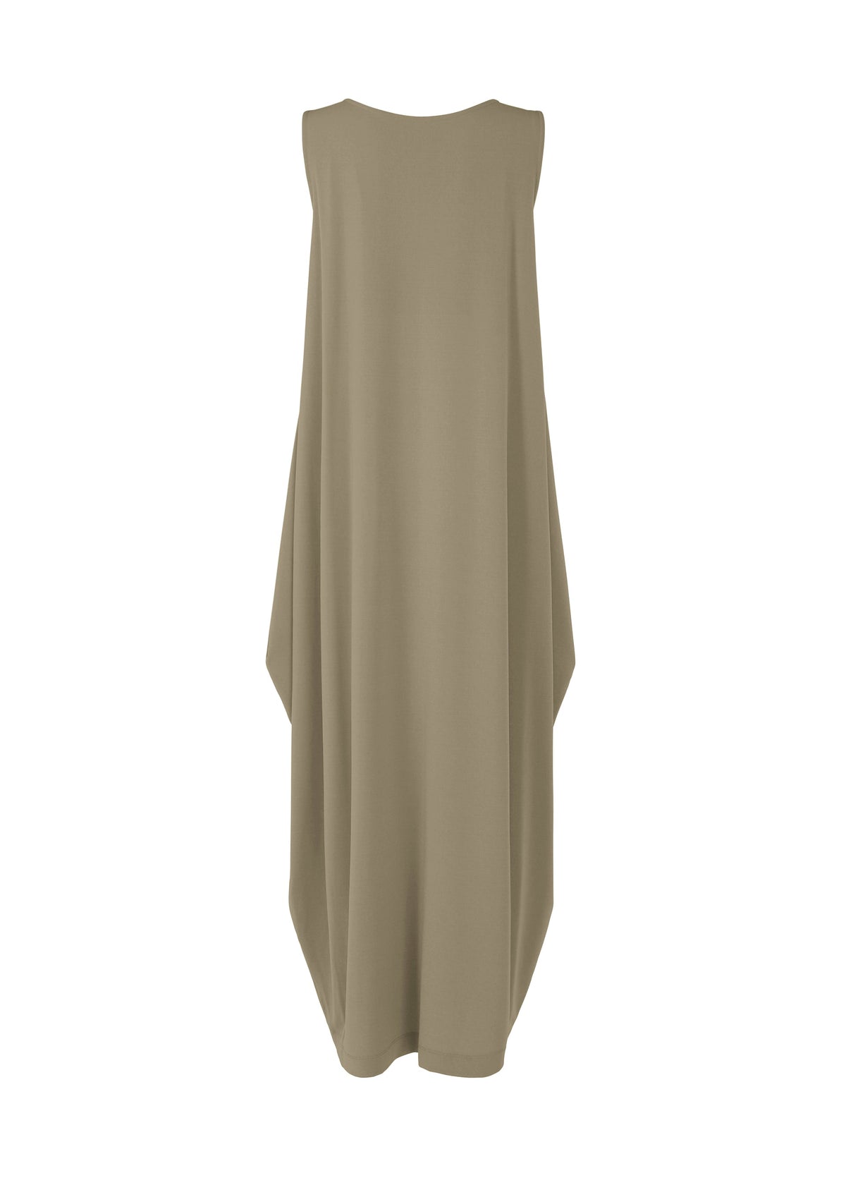 A detail shot of the ISSEY MIYAKE DRAPE JERSEY 56 dress.