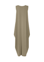 A detail shot of the ISSEY MIYAKE DRAPE JERSEY 56 dress.