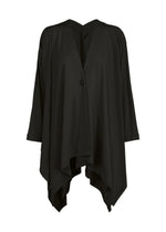 A product shot of the ISSEY MIYAKE DRAPE JERSEY 56 cardigan in .