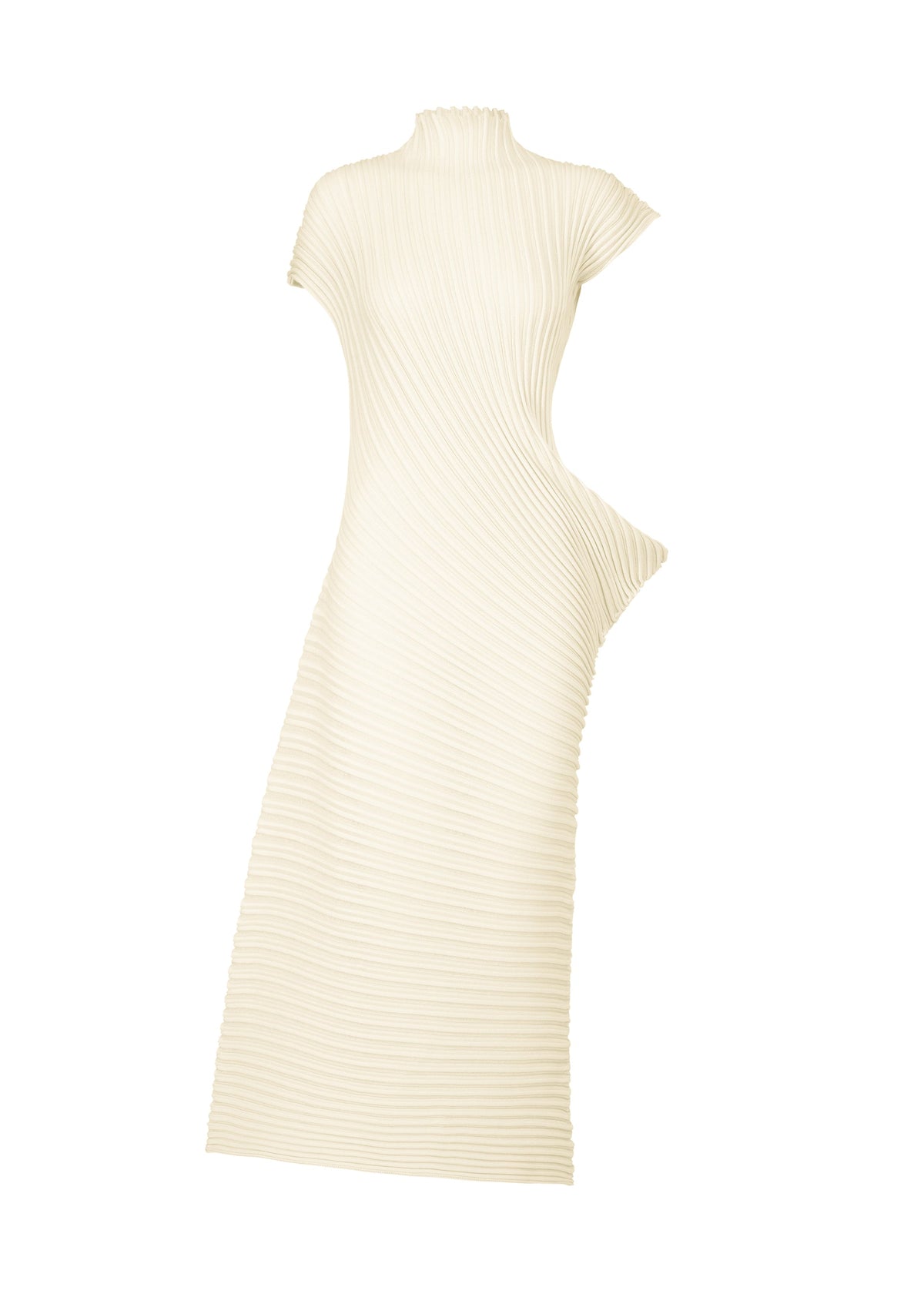 A product shot of the ISSEY MIYAKE STREAM dress in .