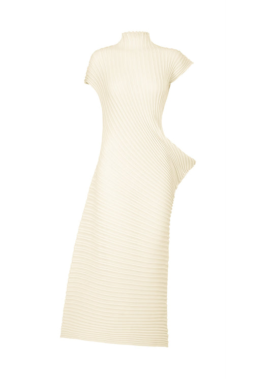 A product shot of the ISSEY MIYAKE STREAM dress in .