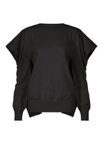 A product shot of the ISSEY MIYAKE FOUR SLEEVED top in .