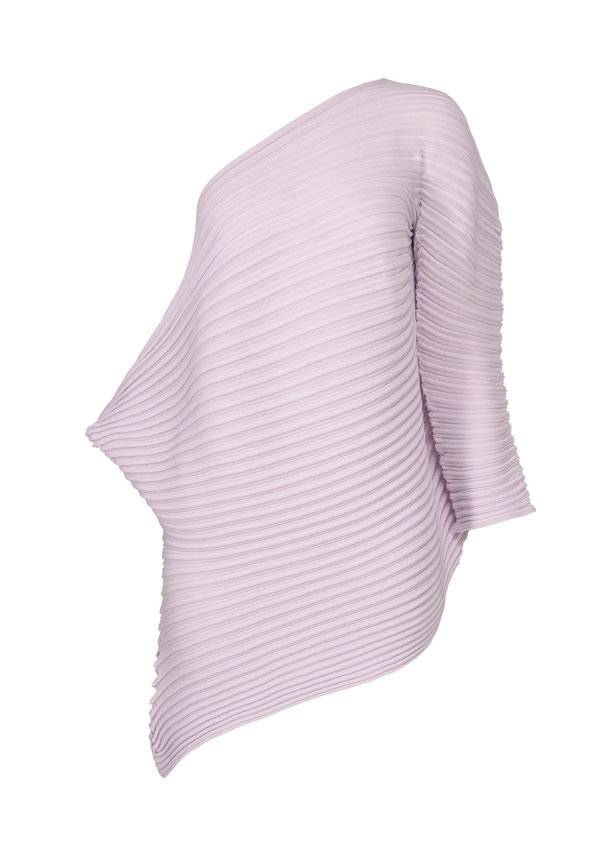 A product shot of the ISSEY MIYAKE STREAM top in .