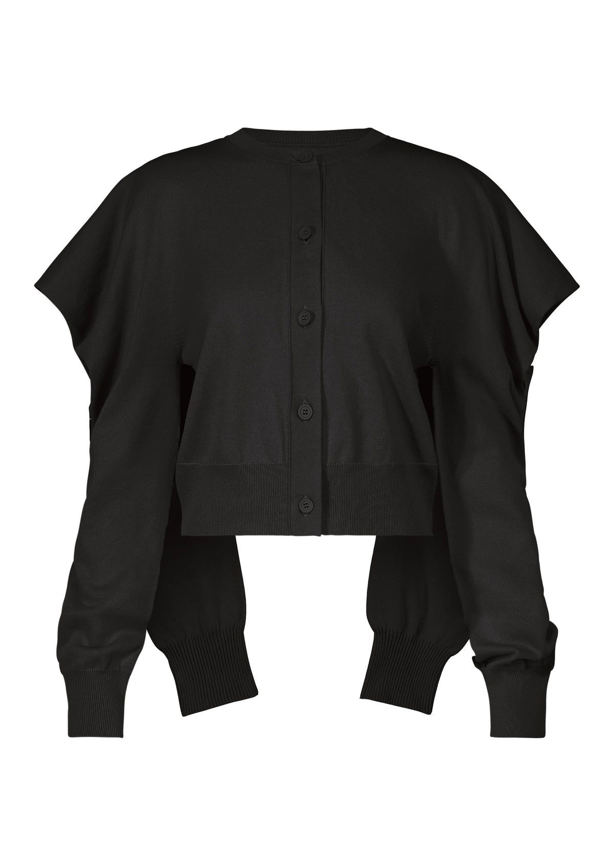 A product shot of the ISSEY MIYAKE FOUR SLEEVED cardigan in .