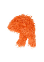 A product shot of the ISSEY MIYAKE ODD BEANIE hat in orange (32).
