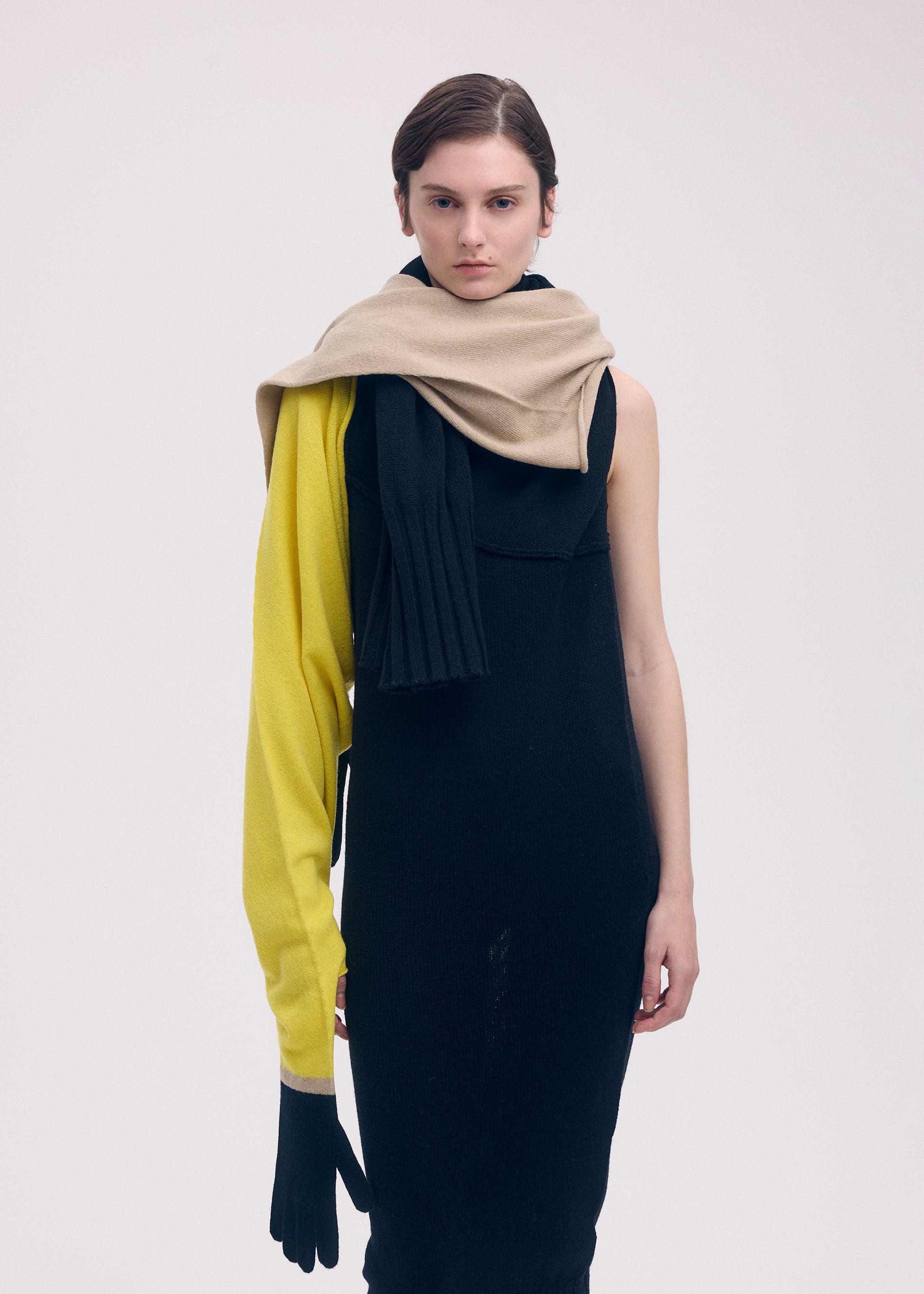 SLEEVES COLLECTION (STOLE) Stole Green-Hued