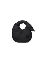 A product shot of the ISSEY MIYAKE PUMPED BAG bag in black (15).