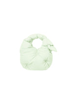 A product shot of the ISSEY MIYAKE PUMPED BAG bag in mint (60).