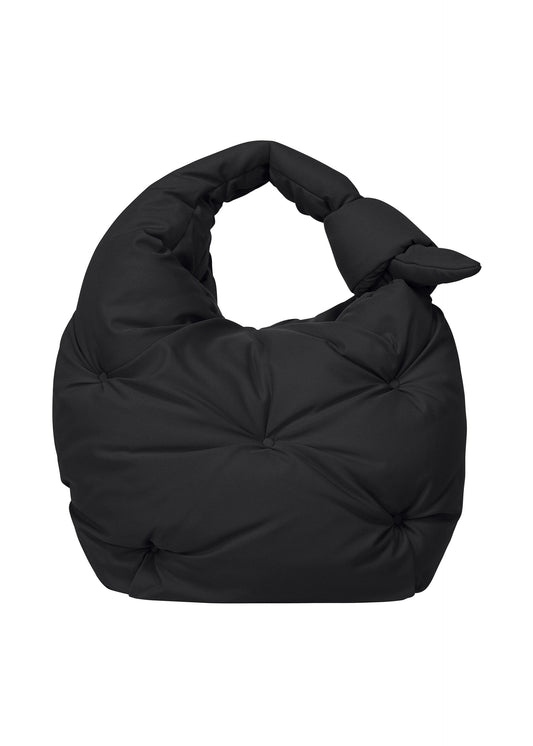 A product shot of the ISSEY MIYAKE PUMPED BAG bag in black (15).