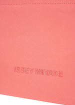 A detail shot of the ISSEY MIYAKE THIS IS A PAPER BAG bag.