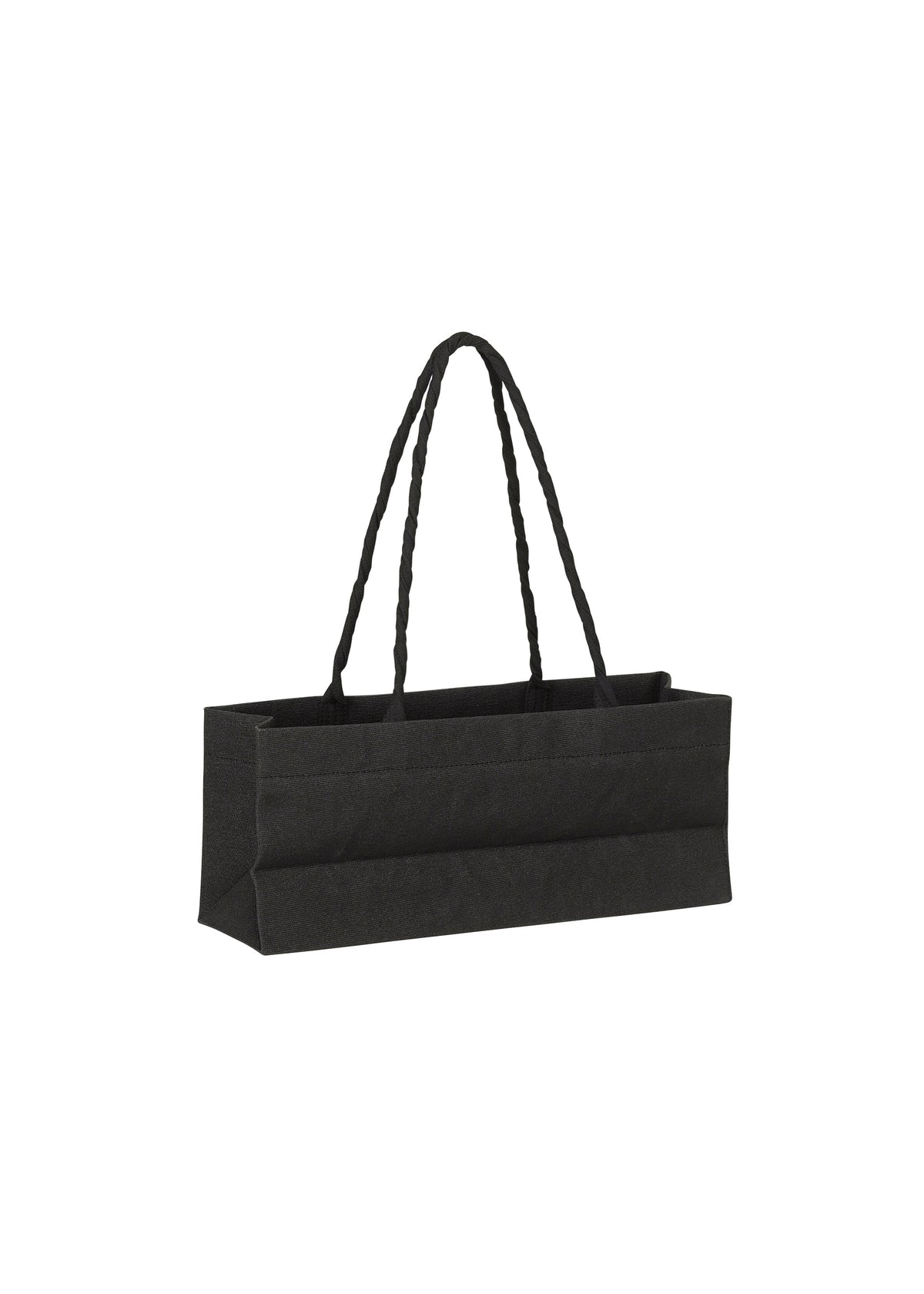 A detail shot of the ISSEY MIYAKE THIS IS A PAPER BAG bag.