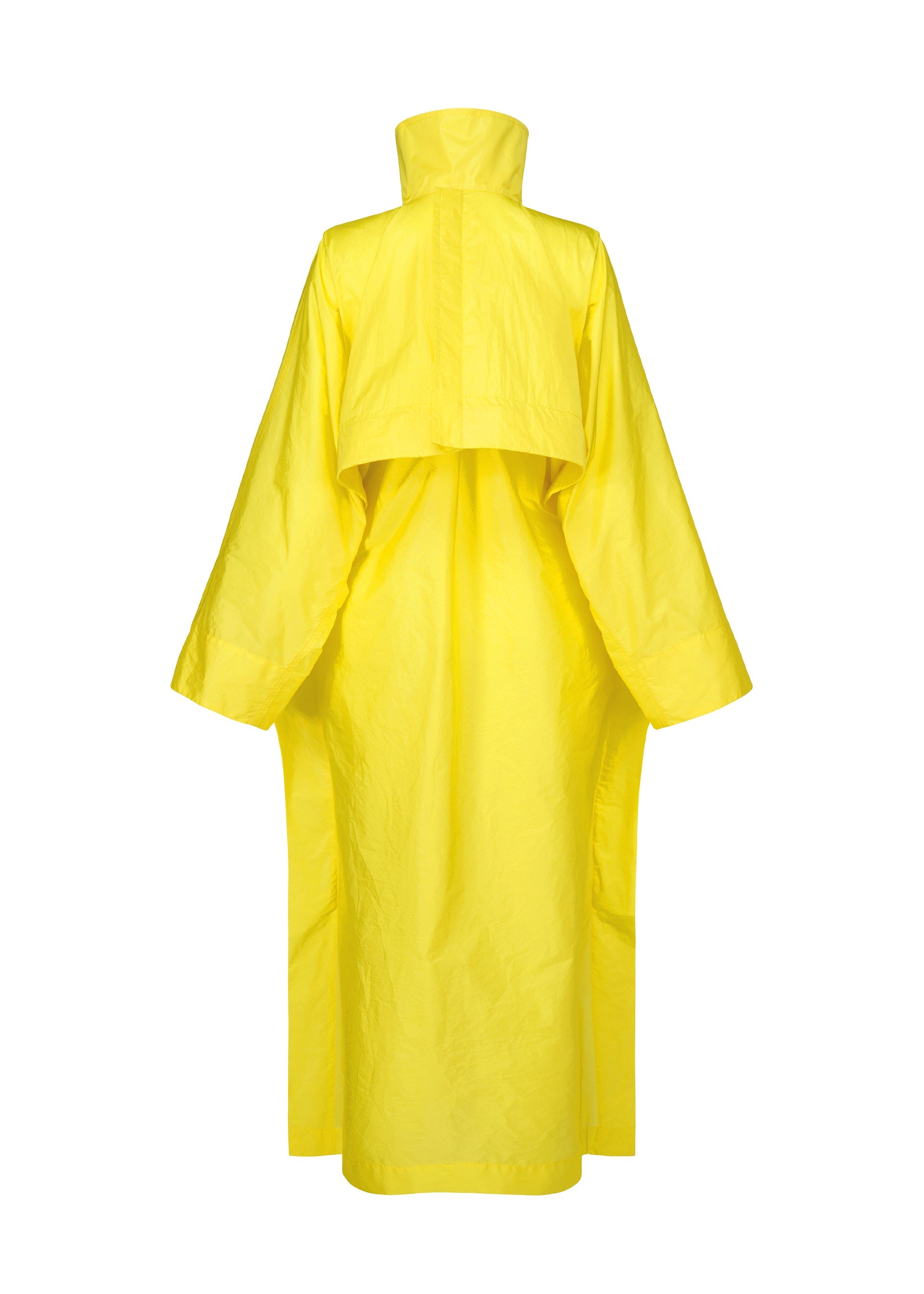 A detail shot of the ISSEY MIYAKE AERIAL STEEL clothing.