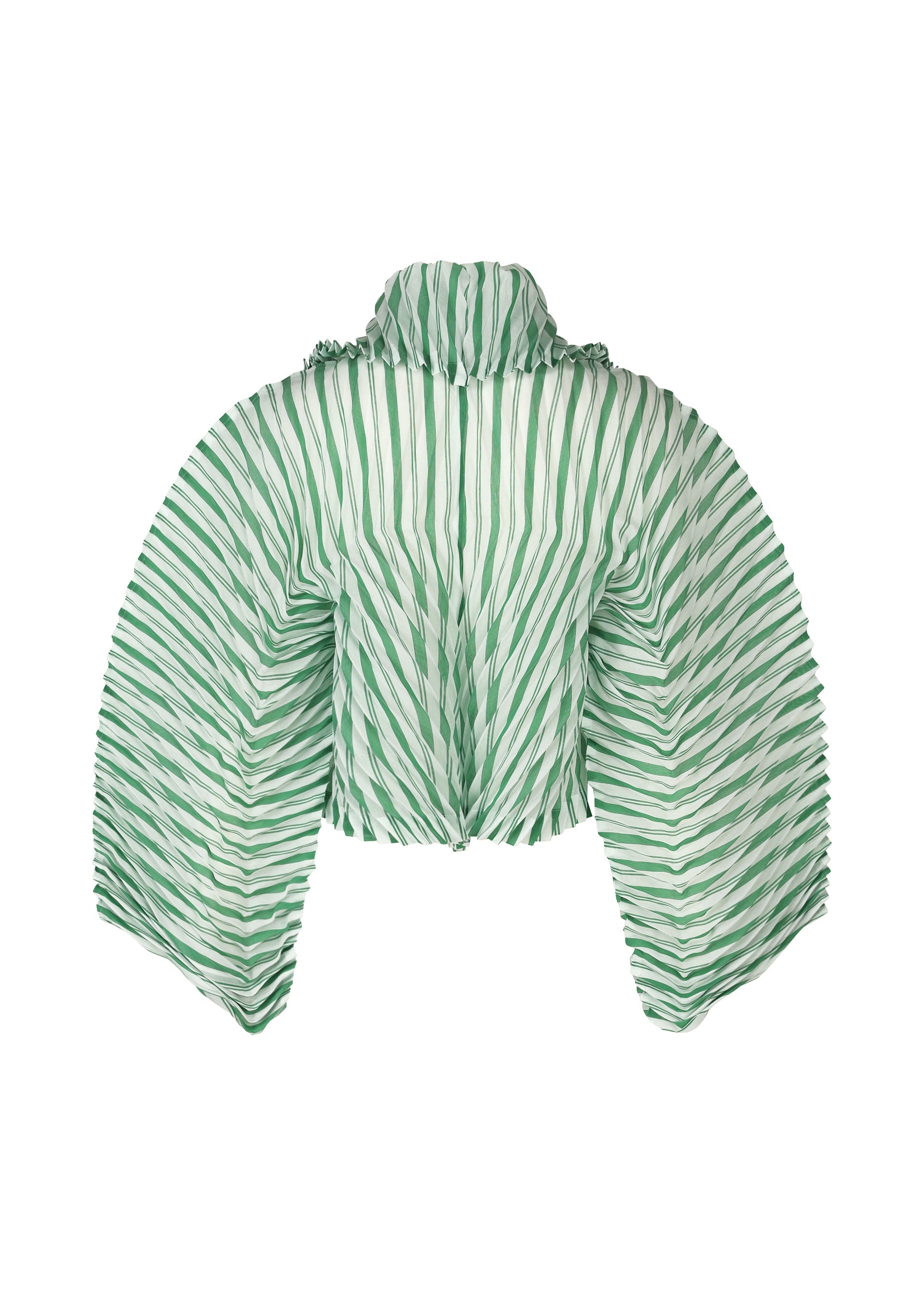 GENERIC STRIPES (HAND PLEATS) Jacket Black-Hued – The official