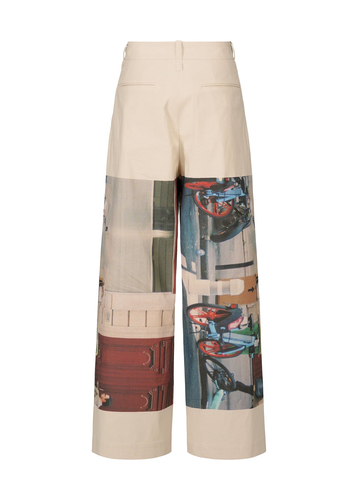 STREET VIEW Trousers Off-White