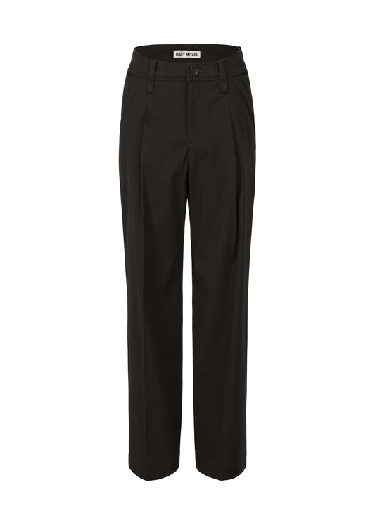 A product shot of the ISSEY MIYAKE LIKE TORSO LIKE BLAZER trousers in black (15).