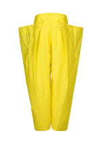 A detail shot of the ISSEY MIYAKE AERIAL STEEL clothing.