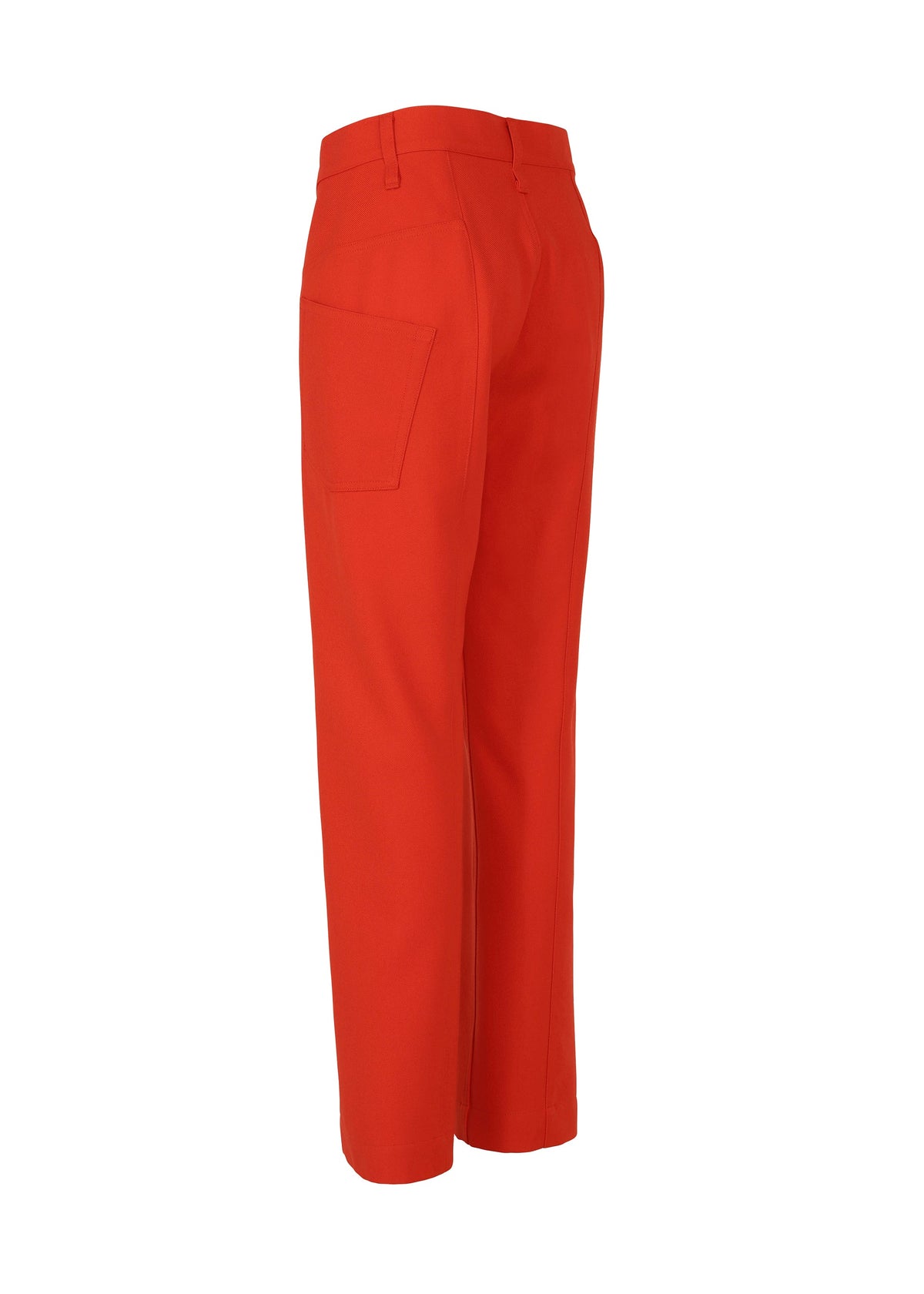A detail shot of the ISSEY MIYAKE DISPOCKET PANTS trousers.