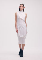 KNIT (CONTOUR) PLEATS Dress Black
