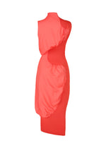 KNIT (CONTOUR) PLEATS Dress Black