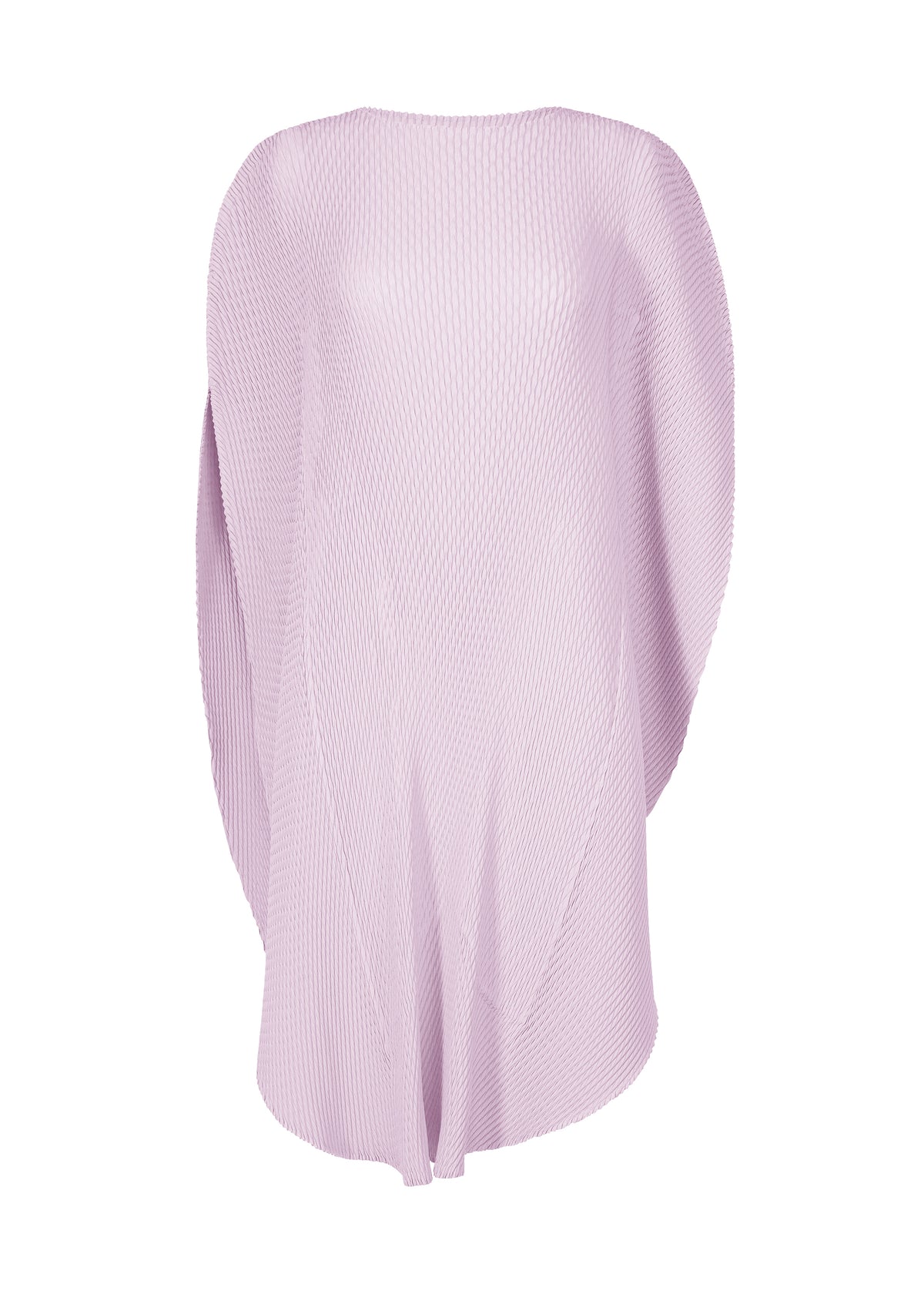 ORBICULAR PLEATS Dress Light Purple