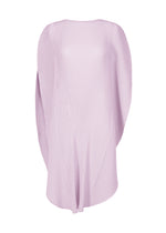 ORBICULAR PLEATS Dress Light Purple