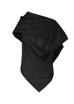 A product shot of the ISSEY MIYAKE UNI FORM (WOOL) shirt in black (15).