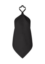 A product shot of the ISSEY MIYAKE UNI FORM (WOOL) shirt in black (15).
