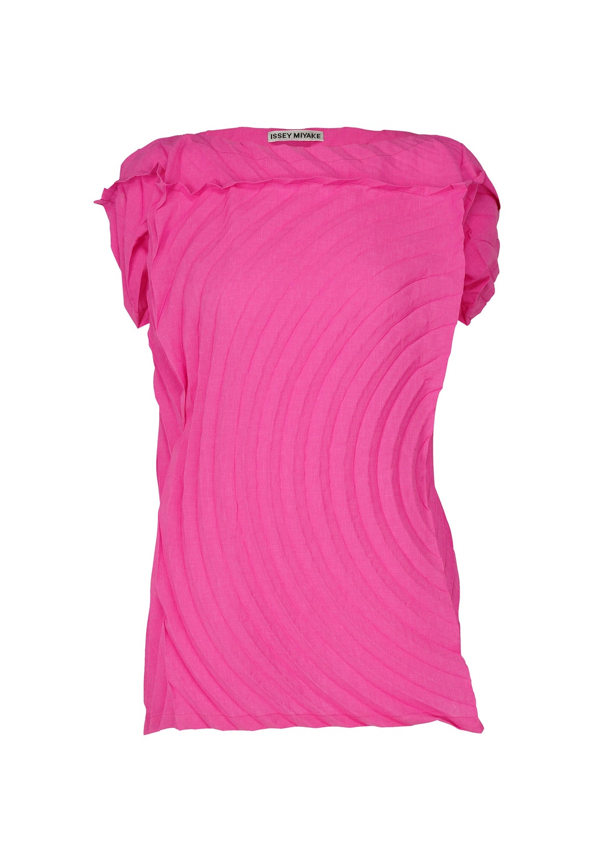 A product shot of the ISSEY MIYAKE PAPER BAG PLEATS shirt in pink (22).