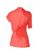 KNIT (CONTOUR) PLEATS Top Black