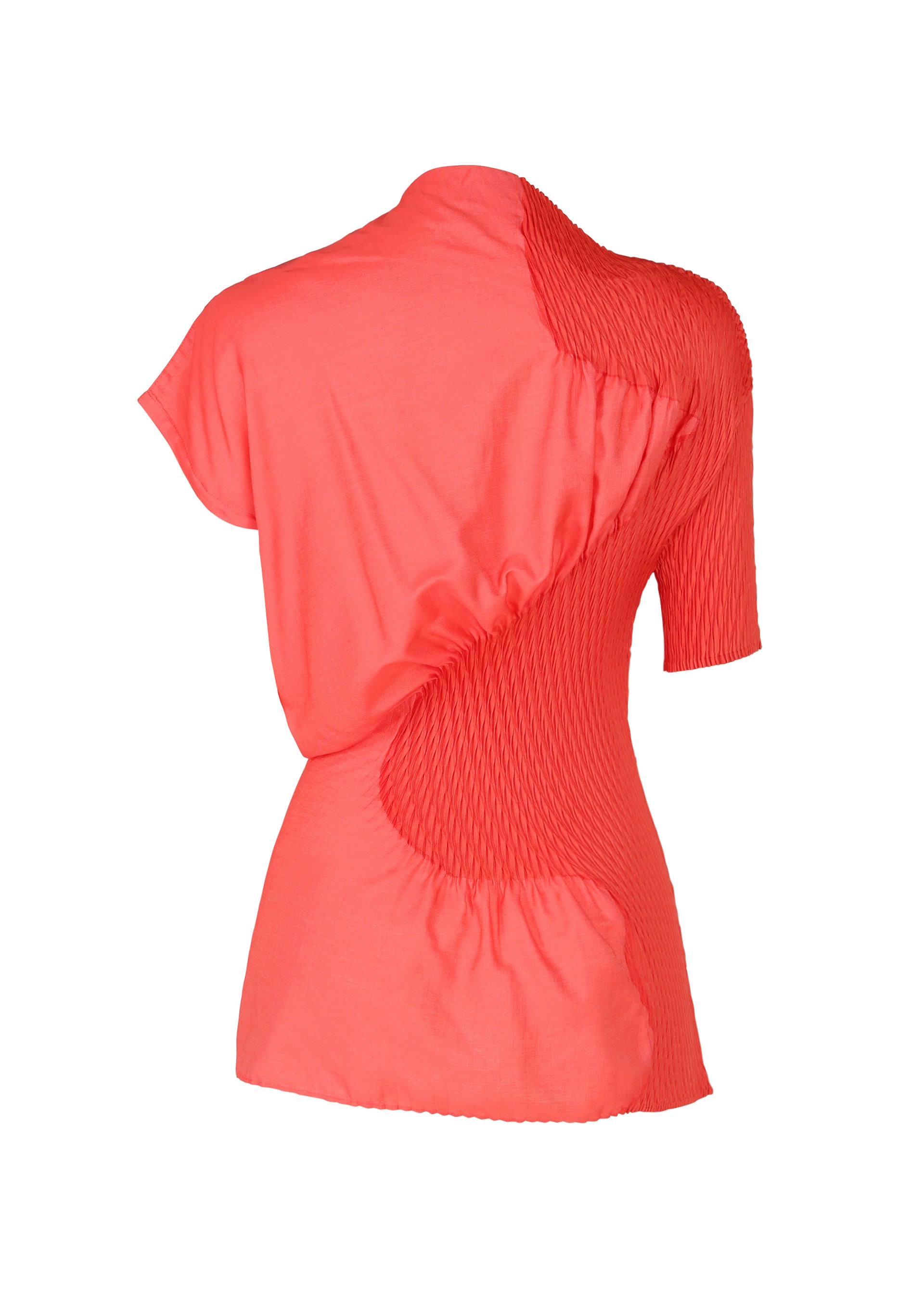 KNIT (CONTOUR) PLEATS Top Black
