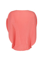 ORBICULAR PLEATS Top Black