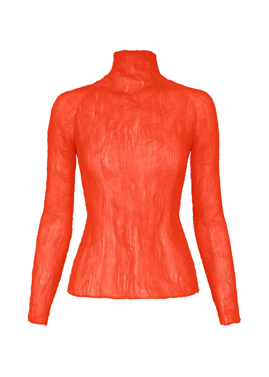 CHIFFON TWIST 2 Top Red