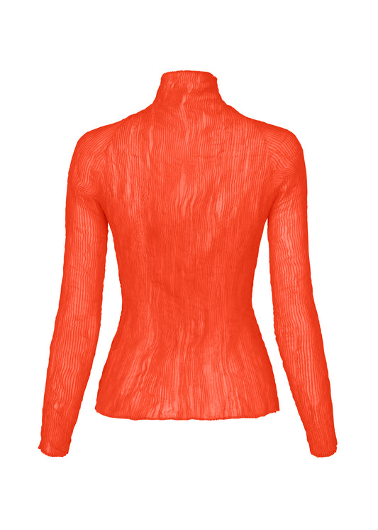CHIFFON TWIST 2 Top Red