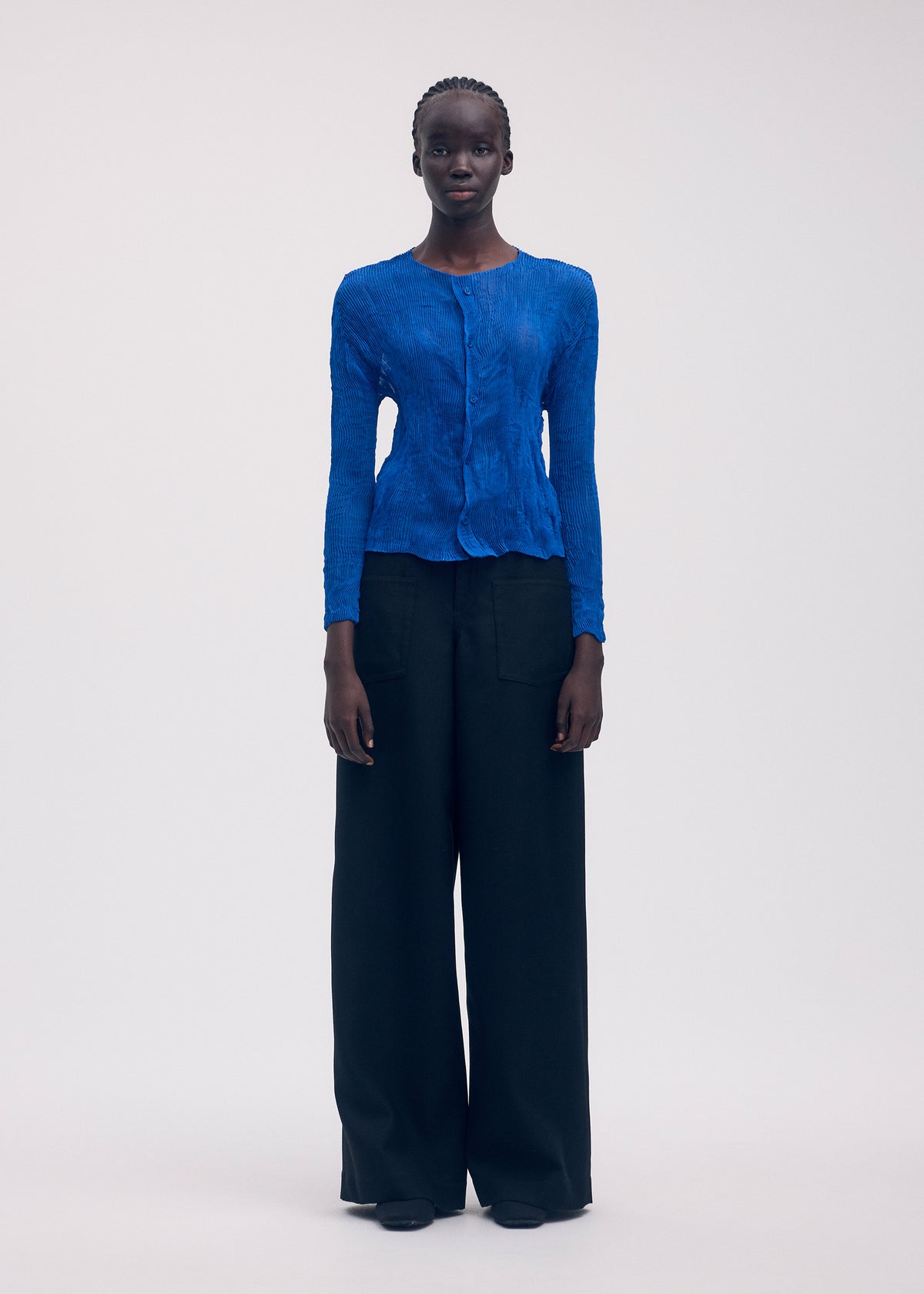CHIFFON TWIST 2 Cardigan Blue