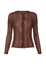 CHIFFON TWIST 2 Cardigan Dark Brown