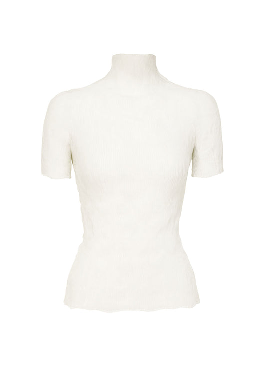 CHIFFON TWIST BK/WT-58 Top White