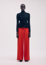 CHIFFON TWIST BK/WT-58 Cardigan White