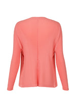 ORBICULAR PLEATS Cardigan Black