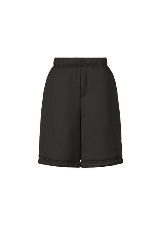 A product shot of the ISSEY MIYAKE PUMPED T trousers in black (15).