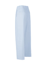 A detail shot of the ISSEY MIYAKE SIMPLE ENSEMBLE trousers.