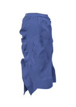 A detail shot of the ISSEY MIYAKE KONE KONE skirt.
