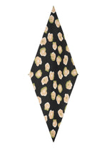 A detail shot of the ISSEY MIYAKE VERVE PLEATS STOLE stole.