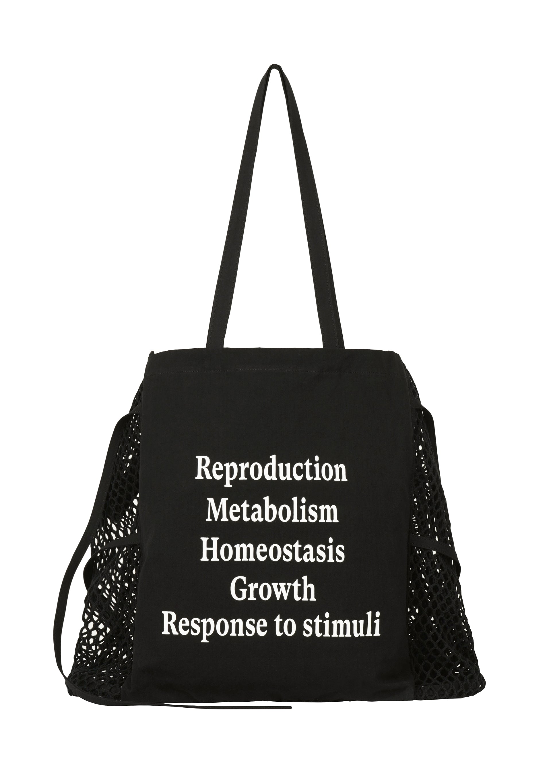 A product shot of the ISSEY MIYAKE LIVING TOTE bag in black (15).
