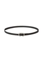 A product shot of the ISSEY MIYAKE FORK BELT accessories in black (15).