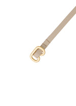 A detail shot of the ISSEY MIYAKE FORK BELT accessories.