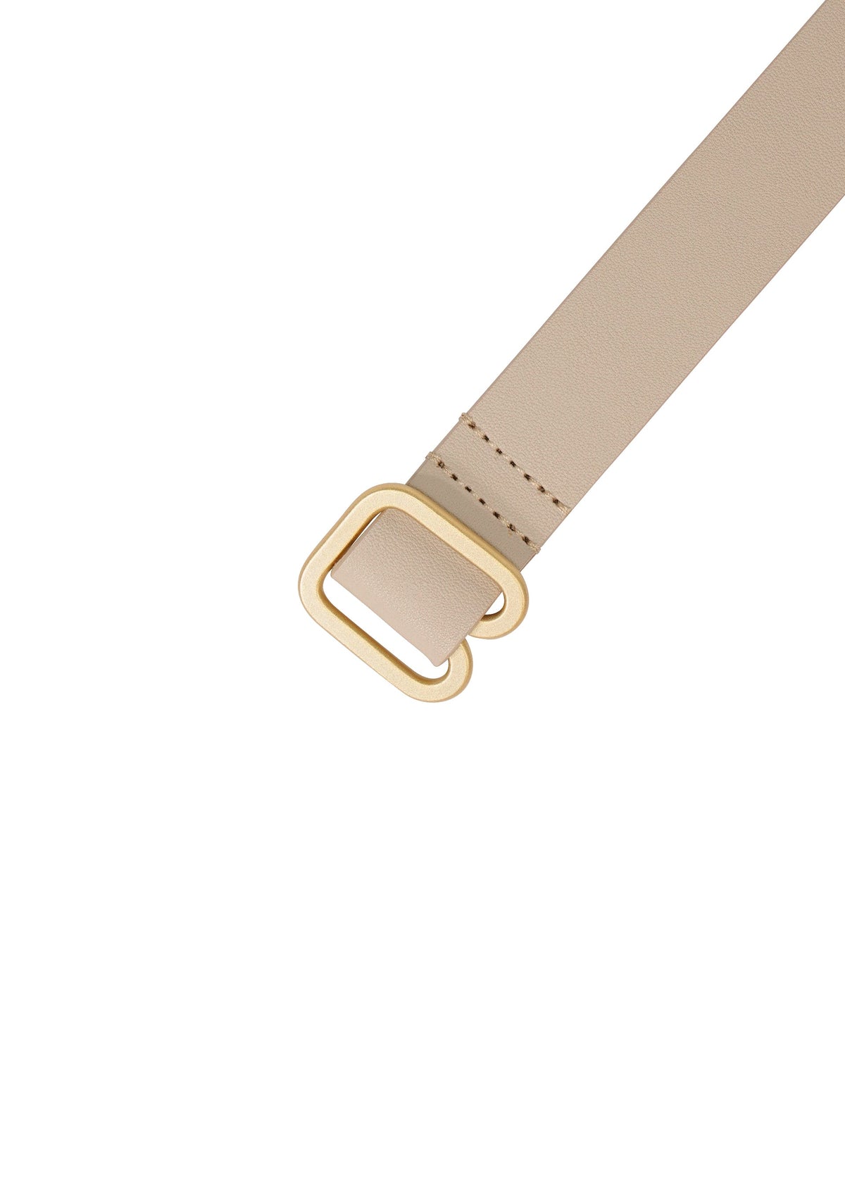 A detail shot of the ISSEY MIYAKE FORK BELT accessories.