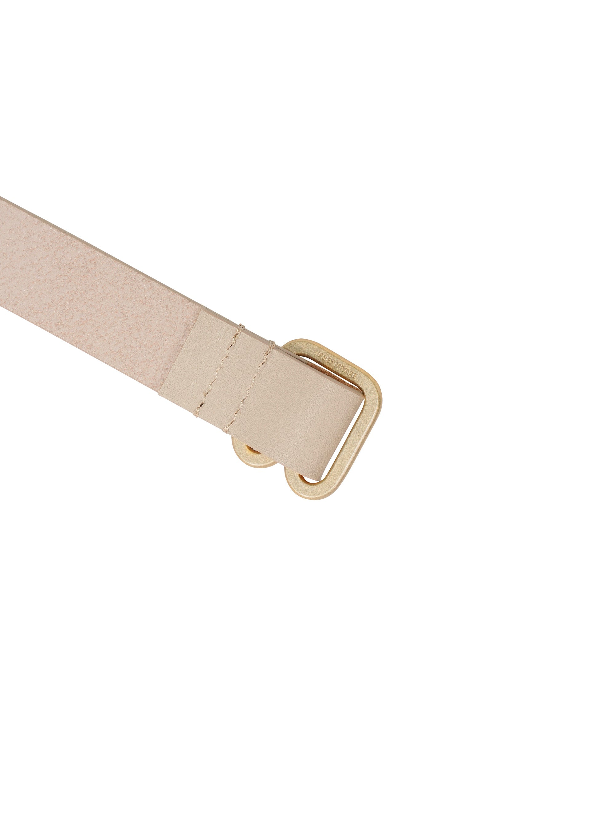 A detail shot of the ISSEY MIYAKE FORK BELT accessories.