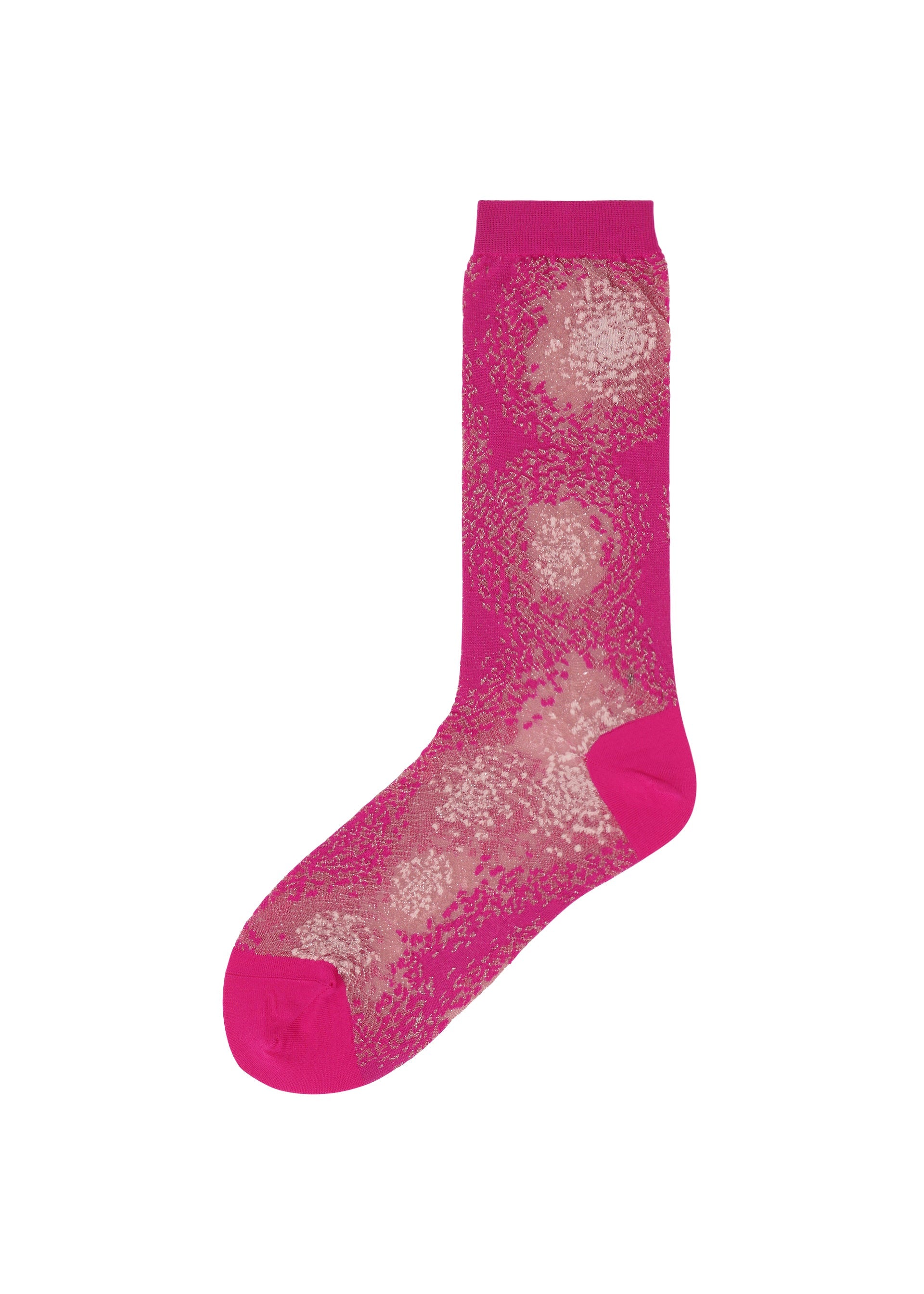A product shot of the ISSEY MIYAKE OBSCURE SOCKS lingerie & hosiery in pink-hued (26).