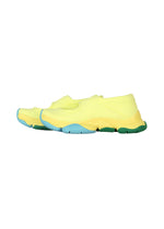 A detail shot of the ISSEY MIYAKE KARST FINCH shoes.