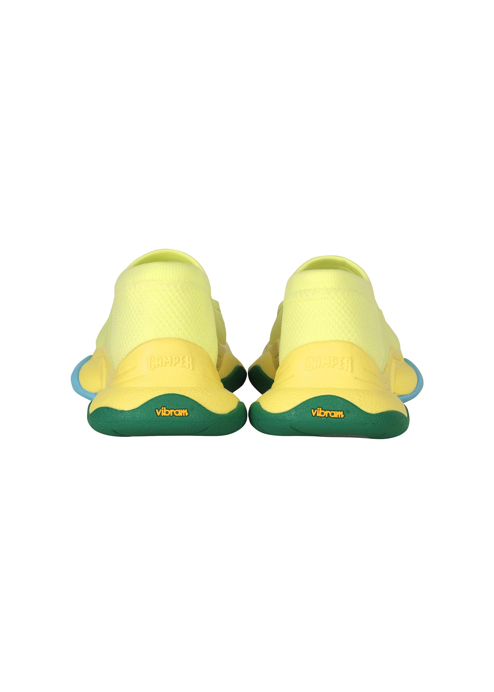 A detail shot of the ISSEY MIYAKE KARST FINCH shoes.